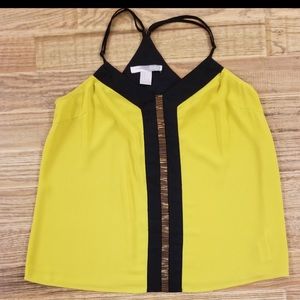 Love Forever 21 Flowy Sequin Bling Tank Blouse